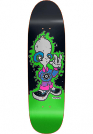New Deal 8,875" Montesi Alien Screenprint Skateboard Deck